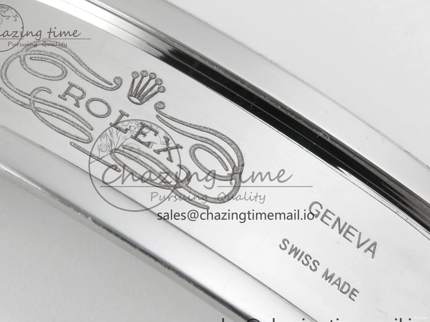 MiroTime 0210 Effortless DateJust 41 126331 SS RG ARF 1:1 Best Edition Brown Stick Dial on Oyster Bracelet SH3235 (Weighted) 201